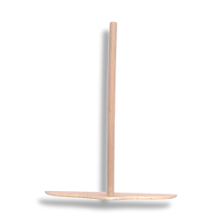 Rozell plat en bois d'hêtre Bérard France 20 cm - Lot de 2