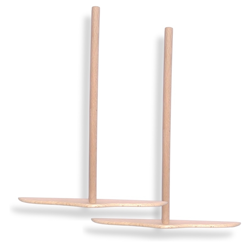 Rozell plat en bois d'hêtre Bérard France 20 cm - Lot de 2 Rozell plat en bois d'hêtre Bérard France 20 cm - Lot de 2