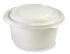 Round salad bowl 1500ml, with pulp lid, 200 units