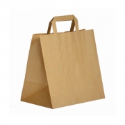Kraft paper bag, SMALL (26x19x25cm), per 250 units